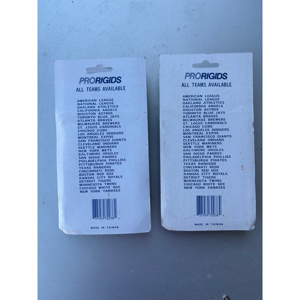 Vintage ProRigids Chicago White Sox Baseball Card Holders 2 Packs 20 Total MLB - Picture 7 of 11